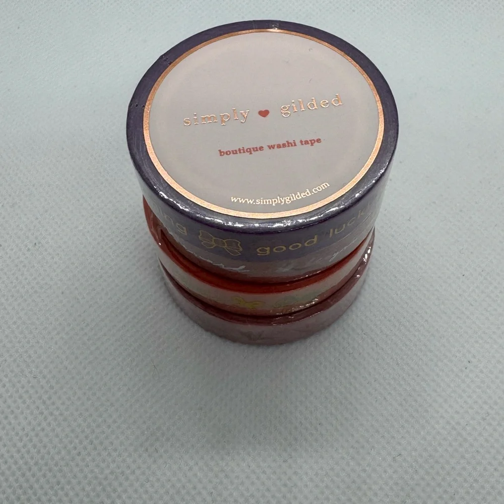 Simply Gilded Washi Tape Set